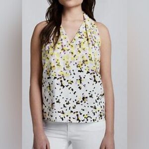 Diane Von Furstenberg Reagan Multicolor Silk Top